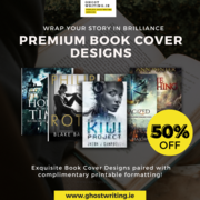 50% off on Book cover designing 